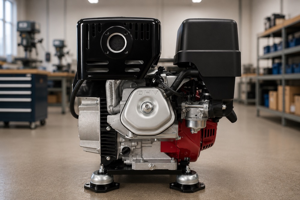 V100 AutoGen Honda GX390 engine side product view